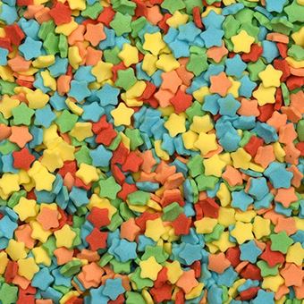 Picture of SUGAR STARS ASSORTED X 1G MIN 50g